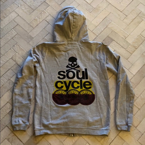 freecity Tops - SOULCYCLE By FREECITY Full Zip Hooded Sweatshirt